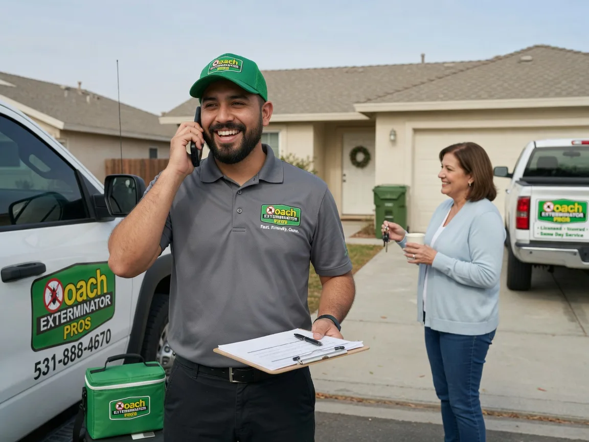 Pest Control Roach Exterminator Lampe, MO FAQs